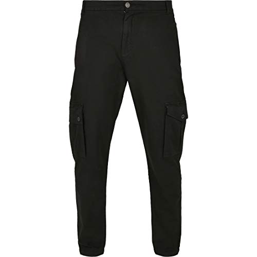 Urban Classics Klasyczne spodnie męskie typu cargo, czarny, M