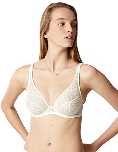 Maison Lejaby Damski biustonosz z mandalą niewyściełany fiszbinami