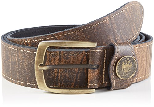 Werner Trachten Pasek do stroju ludowego, uniseks, brązowy (brązowy Rugato 565), 85