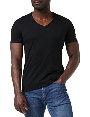 Replay T-shirt męski, czarny, 3XL