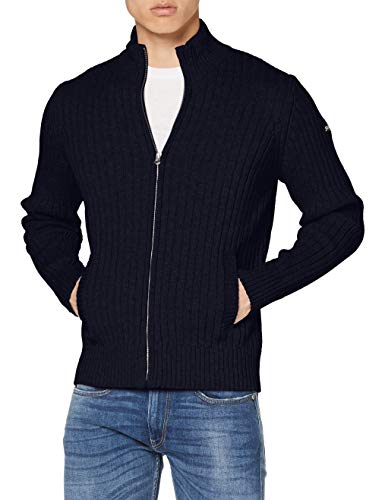 Schott NYC Sweter męski, grantowy, S