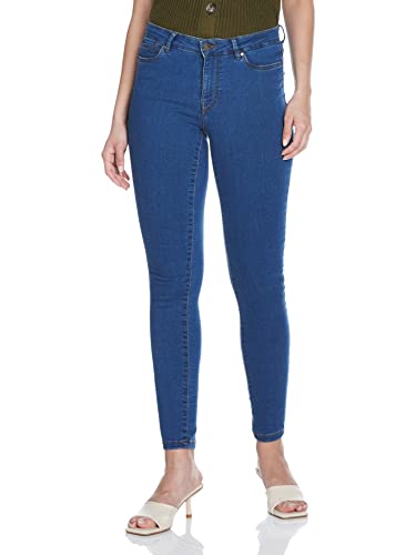 VERO MODA dżinsy damskie, niebieski (medium blue denim), (XS) W / 30L