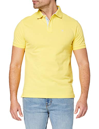 Hackett London Męska koszulka polo Palm Swim Trim, 034daffodil, S