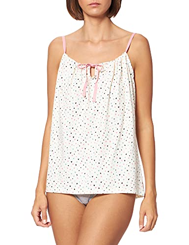 Ludzie drzewo damskie serce nadruk piżama top