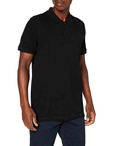 MUSTANG Męska koszulka polo Regular Fit, 4142 czarny, S