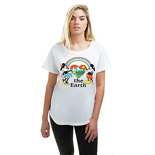Disney Koszulka damska Mickey Mouse Earth