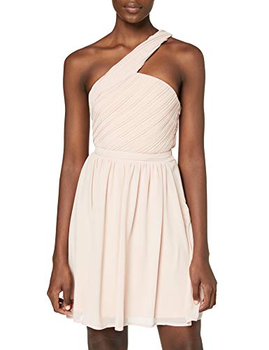 Vila Vikatelyn Oneshoulder Dress/Dc/Su sukienka, Rose Smoke, 36