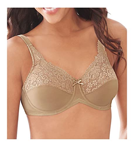 Maidenform damski biustonosz minimalizujący kształt maja taliowany z koronką Trim Lilyette