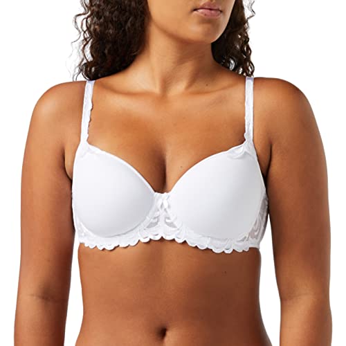 Triumph Modern Finesse Wp Biustonosz z fiszbinami Kobiety , White - Weiß (White 03) , 80E
