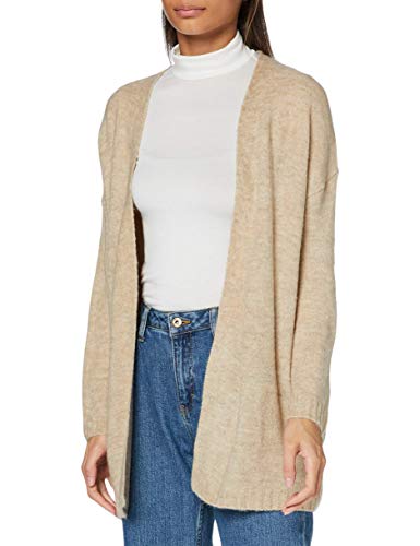 JdY Jdyelanora L/S KNT Noos kardigan damski, Oatmeal/szczegóły: melanż, M