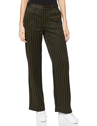 Scotch & Soda Damskie spodnie Edie High-Rise WideLeg z mieszanki bawełny, 0218 Combo B, 30W