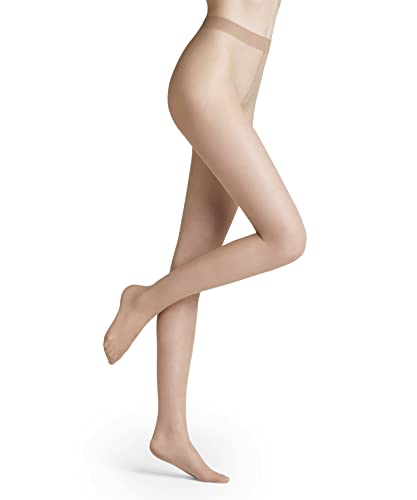 FALKE Kobiety Rajstopy Seidenglatt 15 DEN W TI Superprzezroczysty 15 Den przezroczyste jednokolorowe 1 Para, Beżowy (Cocoon 4859), XXL