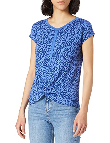 Street One T-shirt damski, Eclipse Blue, 46
