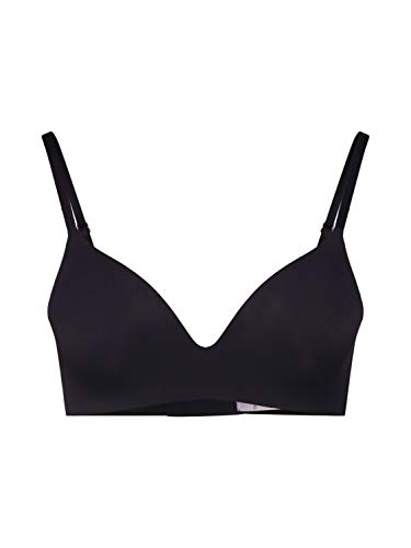 Skiny Damski biustonosz Micro Lovers z fiszbinami bez fiszbin, czarny, 85A