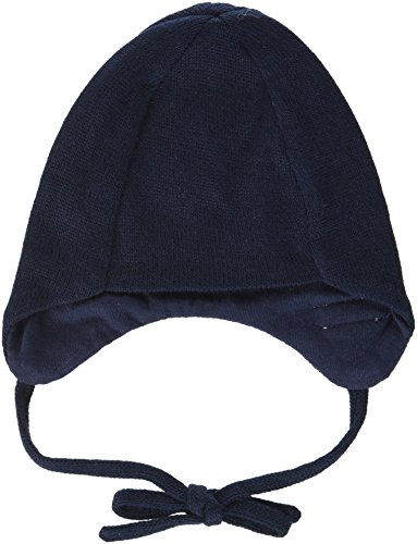 Sterntaler Chłopcy Berretto Bebé Uncinetto Béret, Bleu, 37 czapka typu beanie, niebieska (morska 300), jeden rozmiar