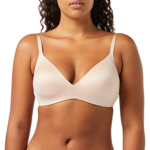 Triumph Damski biustonosz do makijażu ciała Soft Touch P Ex wyściełany, BEŻOWY, 75C