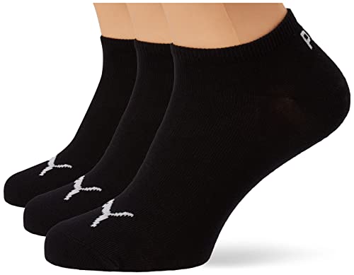Puma Unisex skarpety sportowe, 3 sztuki, czarne, 35-38, 261080001