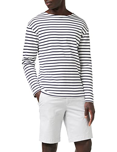 Armor Lux T-shirt męski, White (400 White/Ship 400), XXS