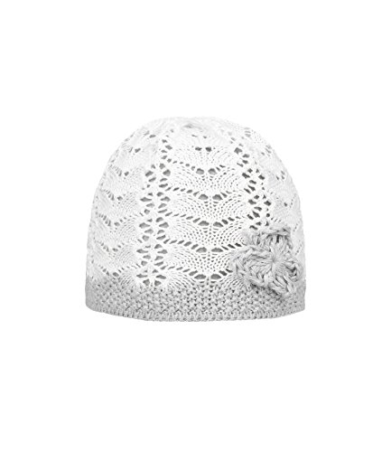 Döll Dziewczęca czapka czapka z daszkiem dzianina 1812750102, biała (Bright White 1000), 39, Blanc