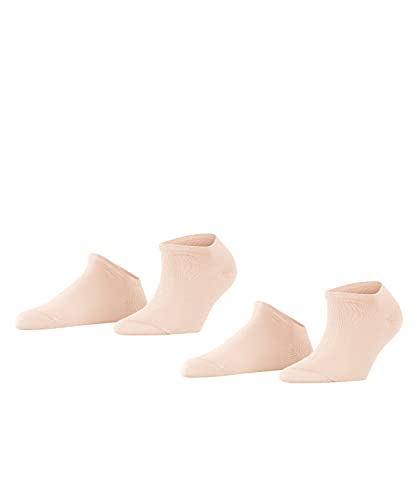 ESPRIT Kobiety Skarpety do trampek Uni 2-Pack , Bawełna, 2 Pak, Różowy (Orchid 8985); 35-38