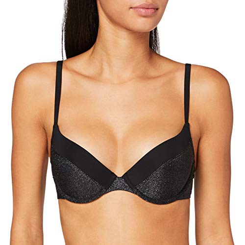 ESPRIT Damski biustonosz Kenisha Sexy Mf Push-Up, 001/Black, 80C