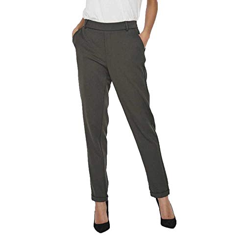 VERO MODA Vmmaya Mr Loose Solid Pant Noos spodnie damskie, Peat, S x 30L
