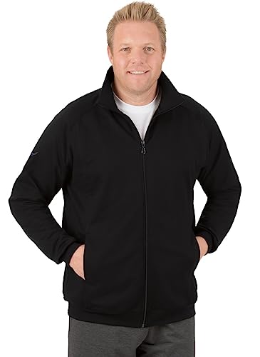 Trigema Kardigan męski, Czarny (czarny 008), 3XL