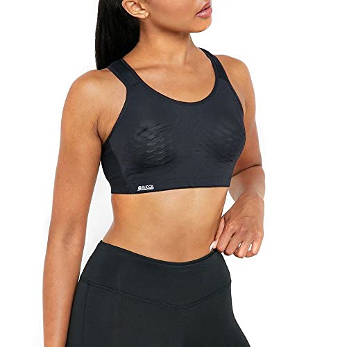 Shock Absorber Damski biustonosz sportowy Ultimate Fly Bra, wielokolorowy (Noir/Gris 05x), 75A