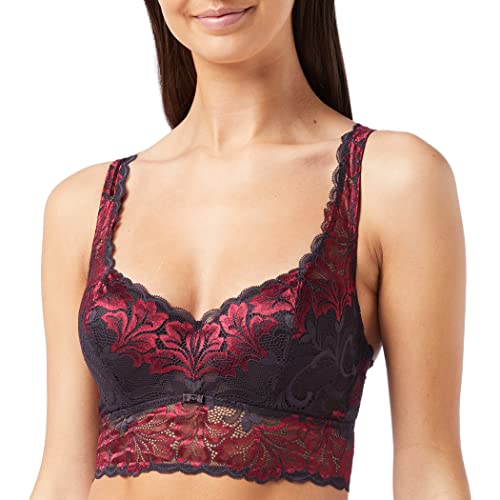Triumph Damski biustonosz Amourette Charm Xmas Whpl półmisek, wielokolorowy (Red - Dark Combination M006), 70B