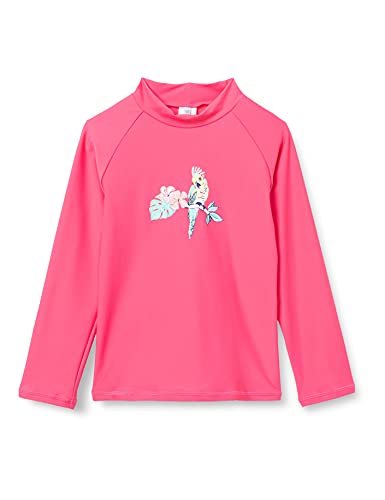 Sanetta Dziewczęca koszulka kąpielowa różowa Rash-Guard, różowy (Hot Pink), 68 cm