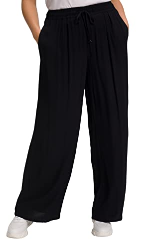 Ulla Popken duże rozmiary damskie spodnie z wiskozy długość K