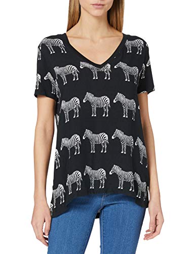 Desigual Ts_bokan T-Shirt damski, czarny, XS