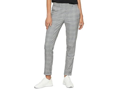 VERO MODA Damskie spodnie Vmmaya Mr Loose Check Pant Noos, wielokolorowy (Black Checks: White), 30-XS