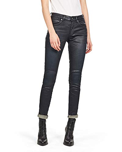 G-STAR RAW Damskie spodnie typu G 3D Mid Waist Skinny dżinsy, niebieski (Worn in Tidal Cobler 8968-a937), 25W x 32L