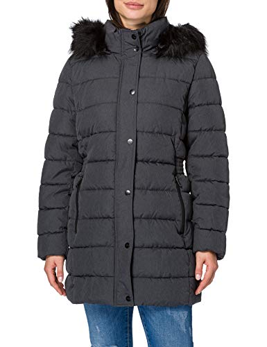 ONLY Carmakoma Carluna Quilted Coat OTW alternatywny płaszcz puchowy, Dark Grey Melange/, L