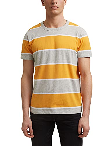 edc by ESPRIT Męski T-shirt, 732/Sunflower Yellow 3, S