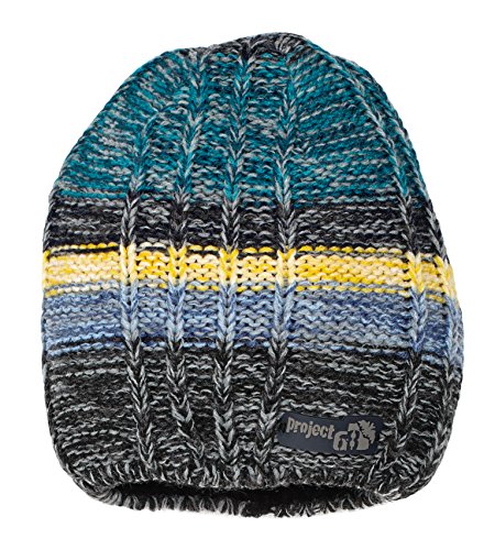 Sterntaler Chłopcy czapka z dzianiny, szary (Anthrazit Melange 592), 51 cm