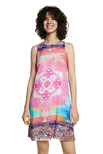 Desigual Sukienka damska Vest_Nana, czerwony, S