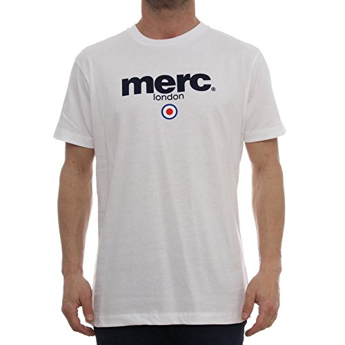 merc Męski T-shirt Brighton, biały, L