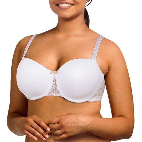 Passionata Ge, biustonosz z pianki z pamięcią kształtu, bielizna damska, biały, 90C