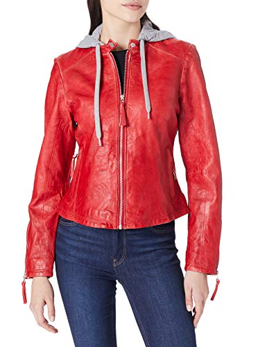 Freaky Nation Damska kurtka skórzana Lylli-fn