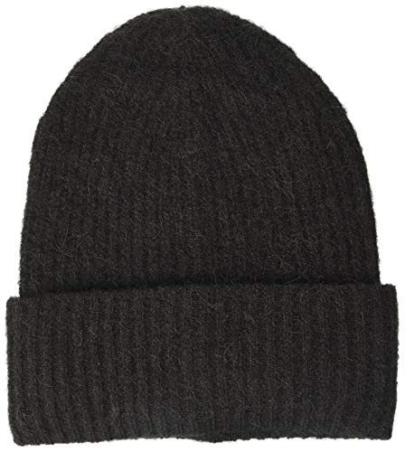 PIECES Czapka damska PCBANA WOOL HOOD NOOS Beanie, Mole, One Size