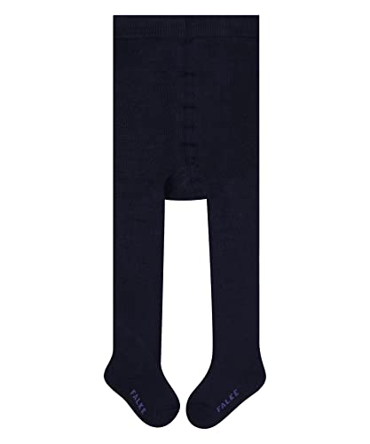FALKE Unisex Baby Soft Plush rajstopy bawełniane szare różowe wiele innych kolorów rajstopy dziecięce grube bez wzoru jednokolorowe rajstopy pluszowe 1 sztuka, niebieski (Darkmarine 6170), 62-68
