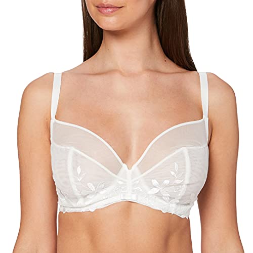 Triumph Damski biustonosz z fiszbinami, kość słoniowa (Silk White 00 gz), 70G