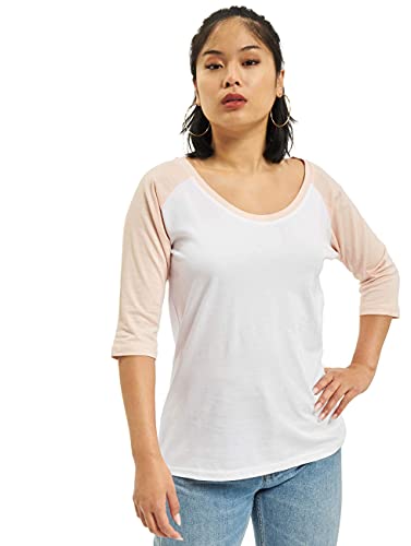 Urban Classics Koszulka damska, Wh/Pink, XS