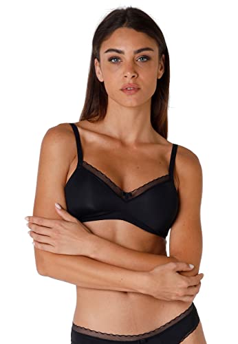 Lovable Kobiety My Daily Comfort Stanik, Czarny (004-Nero), 80B