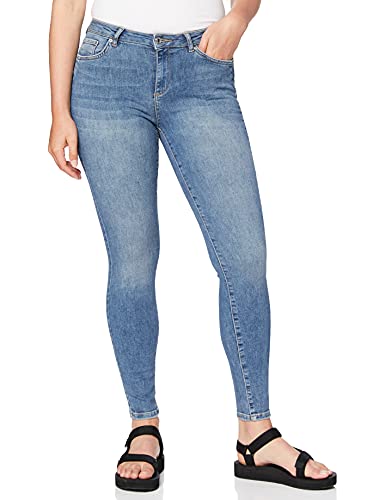 VERO MODA Dżinsy damskie, niebieski (medium blue denim), 38W / 32L