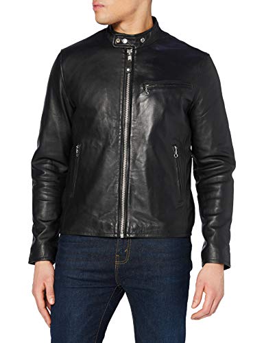 Schott Nyc Kurtka męska Blouson, czarny (Black Black), XL