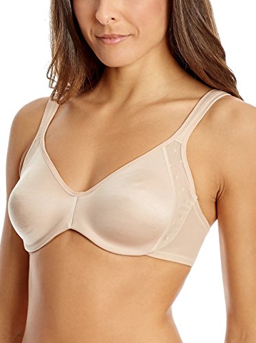 Playtex APP01P4, damski biustonosz minimiser, Beżowy (skóra), 85F