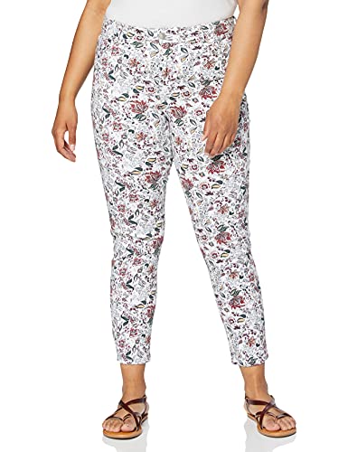 Desigual Damskie spodnie casual, biały, 38 PL